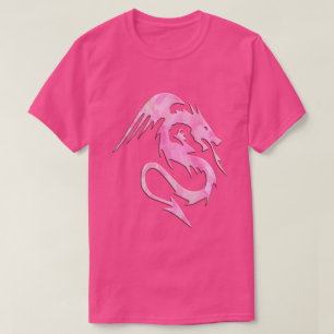 Pink Dragon Tie Dye T-Shirt
