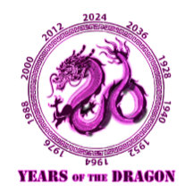 Pink Dragon, Years of the Dragon Mug Flask