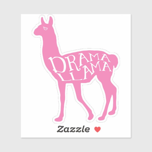 Pink Drama Llama (Sheet)