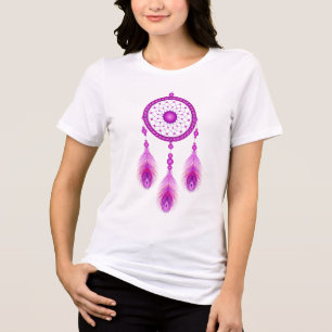 Pink Dream Catcher Tri-Blend Shirt