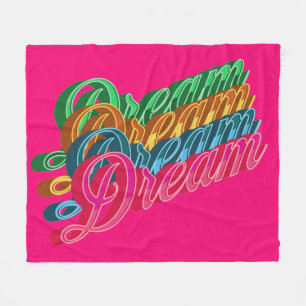 Pink Dream Fleece Blanket