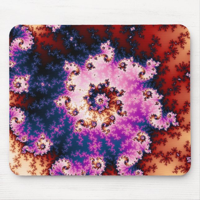 Pink Dream - Fractal Mousepad (Front)