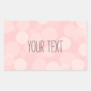 Pink Dream Rectangular Sticker