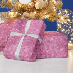 Pink Dream Sparkle Wrapping Paper