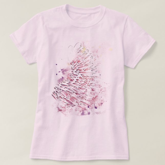 Pink dream wing T-Shirt (Design Front)