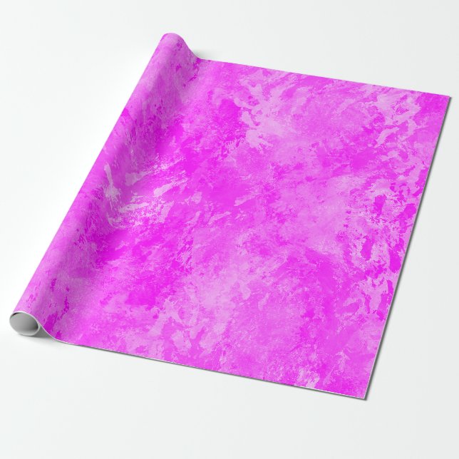 Pink Dreams Are Made of This Wrapping Paper (Unrolled)