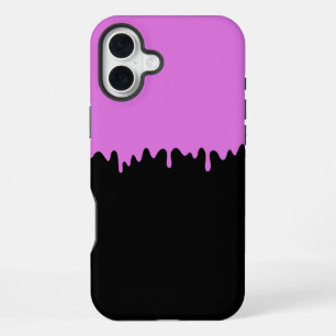 Pink Dripping Slime iPhone 16 Plus Case