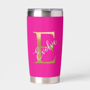 Pink E, Evolve Travel Tumbler