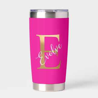 Pink E, Evolve Travel Tumbler