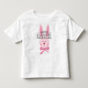 Pink Easter Bunny Toddler T-Shirt