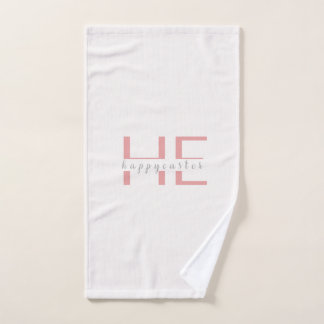 Pink Easter Hand Towel