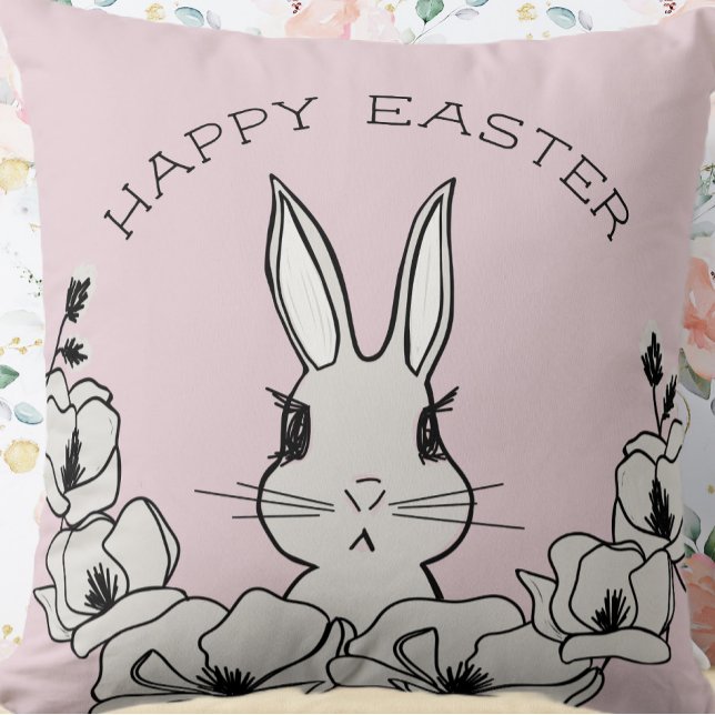 Pink Easter Magnolia Flower Custom   Cushion (Creator Uploaded)