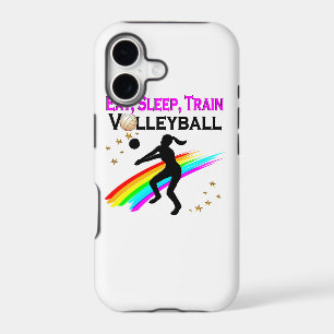 PINK EAT, SLEEP, TRAIN VOLLEYBALL