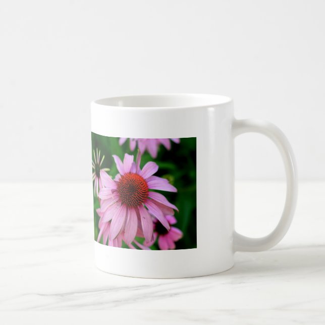 pink echinacea mug (Right)