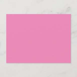 Pink #EF8484, Cadillac Pink Announcement Postcard