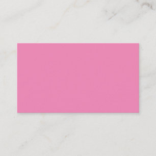 Pink #EF8484, Cadillac Pink Appointment Card