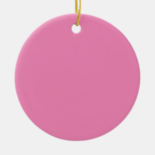 Pink #EF8484, Cadillac Pink Ceramic Tree Decoration