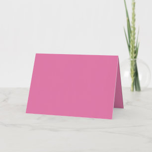 Pink #EF8484, Cadillac Pink Foil Greeting Card