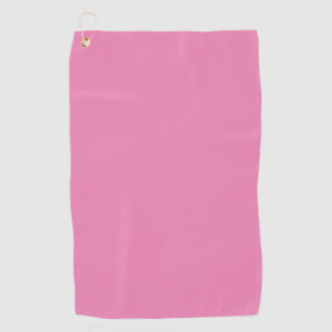 Pink #EF8484, Cadillac Pink Golf Towel