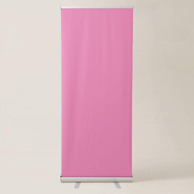 Pink #EF8484, Cadillac Pink Retractable Banner (Front)