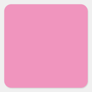 Pink #EF8484, Cadillac Pink Square Sticker