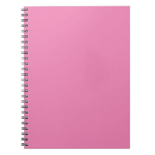 Pink #EF8484 Spiral Photo Notebook