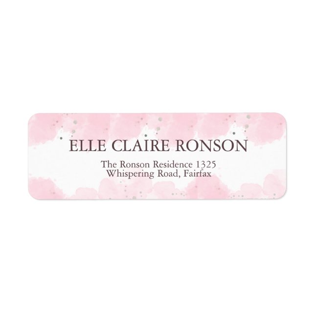 pink Elegance Graduation Party Invitation (Front)