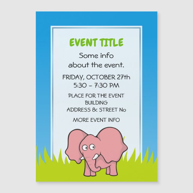 Pink Elephant (Front)