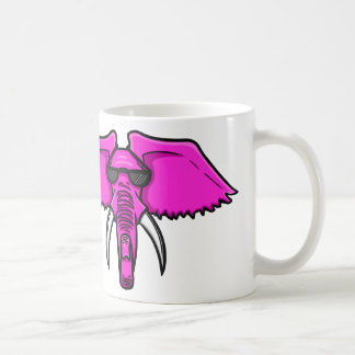 Pink Elephant Coffee Mug