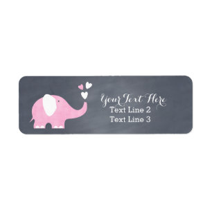 Pink Elephant Heart