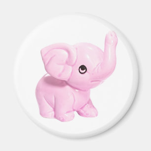 Pink Elephant Magnet