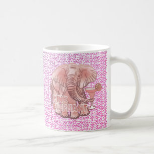 Pink Elephant  Mug