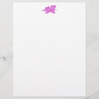 Pink Elephant Stationery