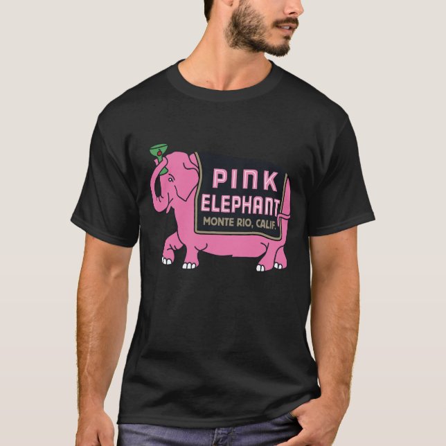 Pink Elephant T-Shirt (Front)