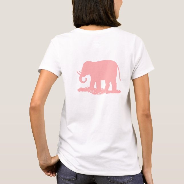 Pink Elephant T-Shirt (Back)