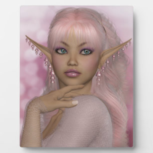 Pink Elf Plaque