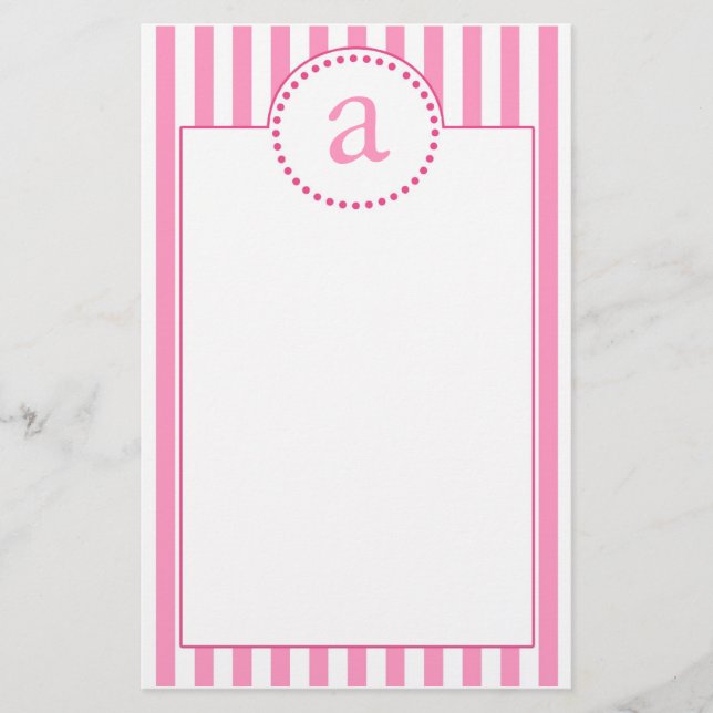 Pink (Emmy's Collection) Stationery (Front)