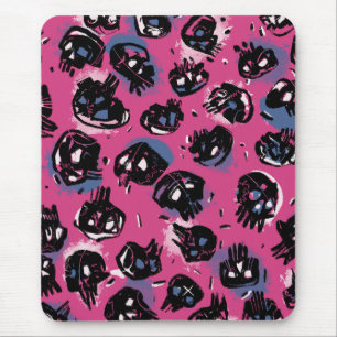 pink emo scull Electronics Computer & Laptop Mouse Mat