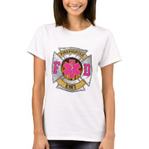 Pink EMT Firefighter