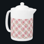 Pink English rose cottage floral vintage pattern<br><div class="desc">Pink English rose cottage floral vintage pattern</div>