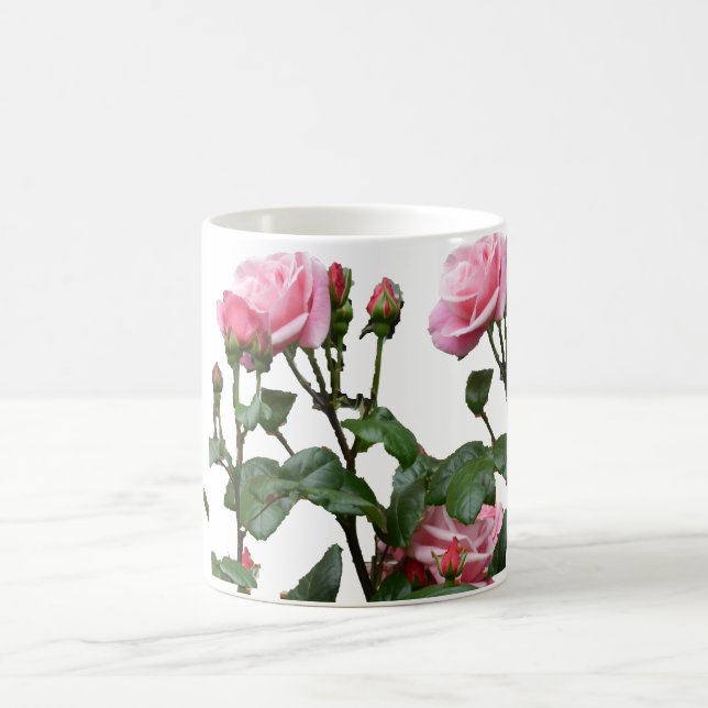 PINK ENGLISH ROSES COFFEE MUG (Center)