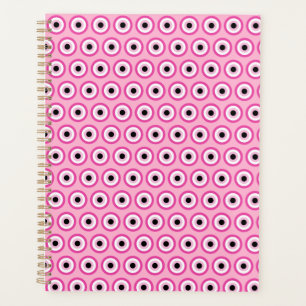 Pink Evil Eye Planner