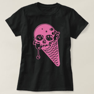 Pink Evil Ice Cream Cone T-Shirt