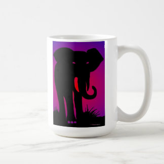 Pink Eyed Elephant Mug