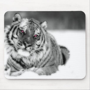 Pink Eyed Tiger Mouse Mat