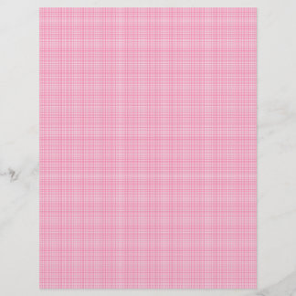 Pink fabric scrapbook paper design