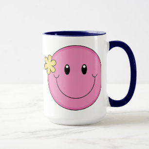 Pink Face Mug