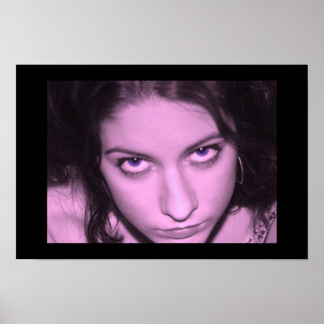 pink face poster (Front)