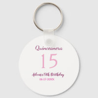 Pink fairy 15th birthday simple moder quinceanera