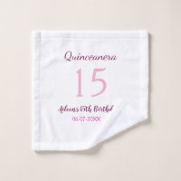 Pink fairy 15th birthday simple moder quinceanera 